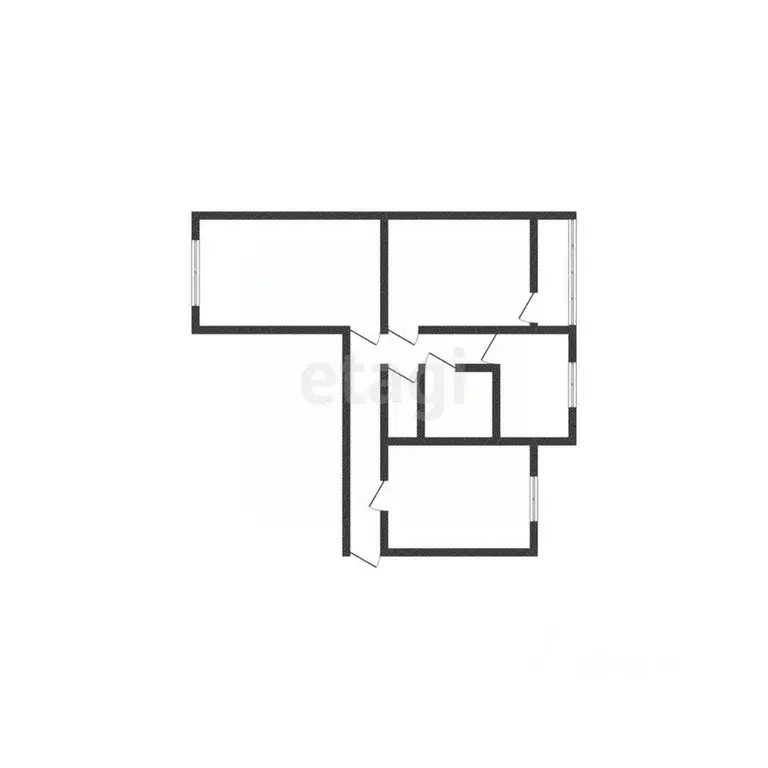 3-к кв. Курская область, Курск ул. 50 лет Октября, 110 (60.0 м) - Фото 1