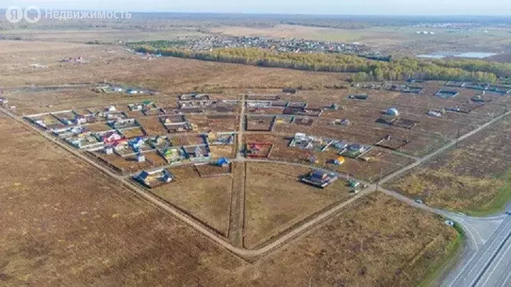 Участок в Тюменский муниципальный округ, деревня Елань, коттеджный ... - Фото 1