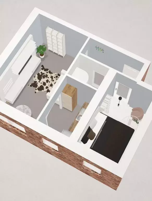 2-к кв. Московская область, Одинцовский городской округ, с. Жаворонки ... - Фото 1