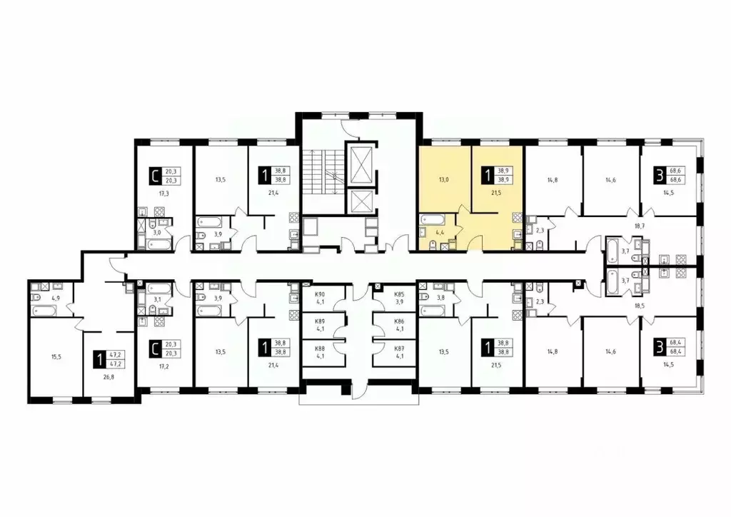 1-к кв. Московская область, Звенигород Одинцовский городской округ, ... - Фото 1