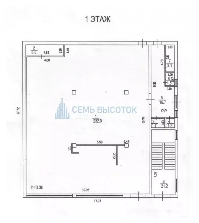 Помещение свободного назначения в Московская область, Чехов ... - Фото 1