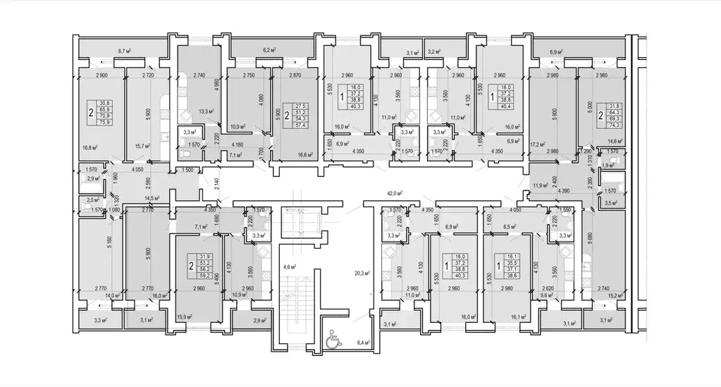 1-к кв. Саратовская область, Энгельс Новобазарная ул., 4 (40.3 м) - Фото 1