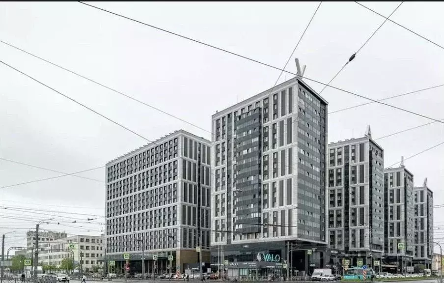 Студия Санкт-Петербург ул. Салова, 61 (24.6 м) - Фото 0