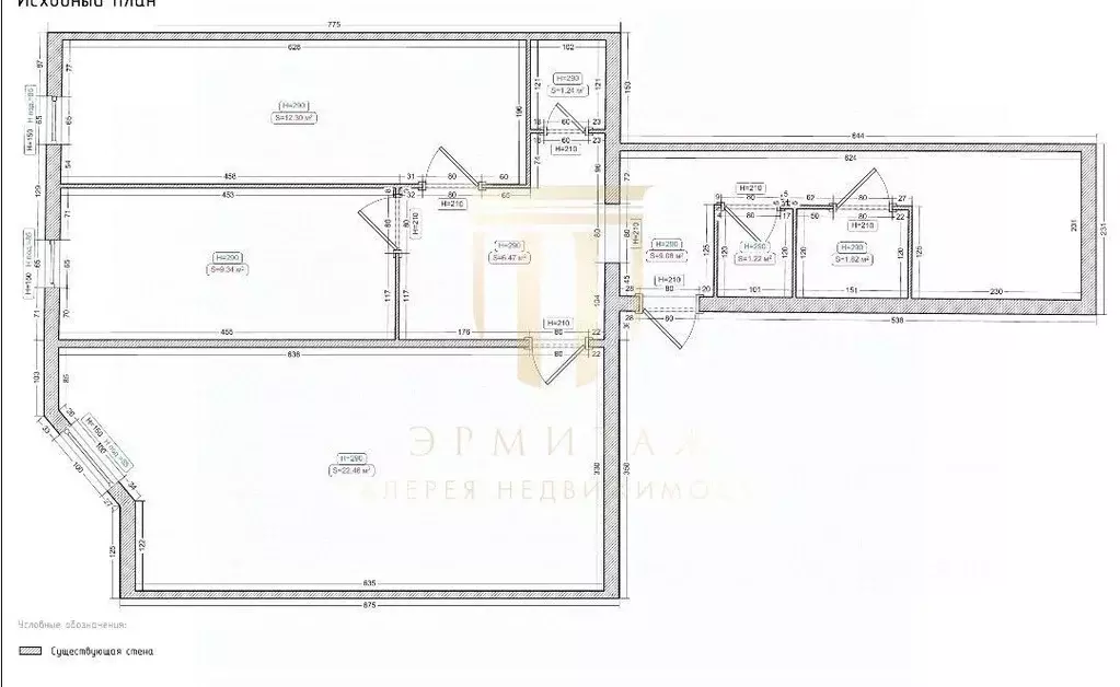 3-к кв. Санкт-Петербург Коломенская ул., 46 (65.0 м) - Фото 1