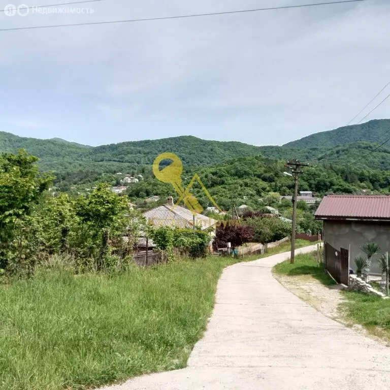 Участок в аул Агуй-Шапсуг, Советская улица (6.53 м) - Фото 1