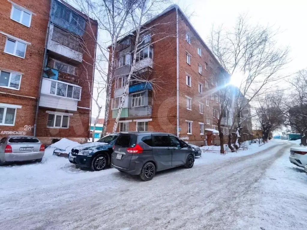 2-к кв. Омская область, Омск ул. Карпинского, 28 (39.9 м) - Фото 0