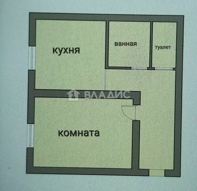 1-к кв. Приморский край, Уссурийск Ленинградская ул., 23А (31.1 м) - Фото 0