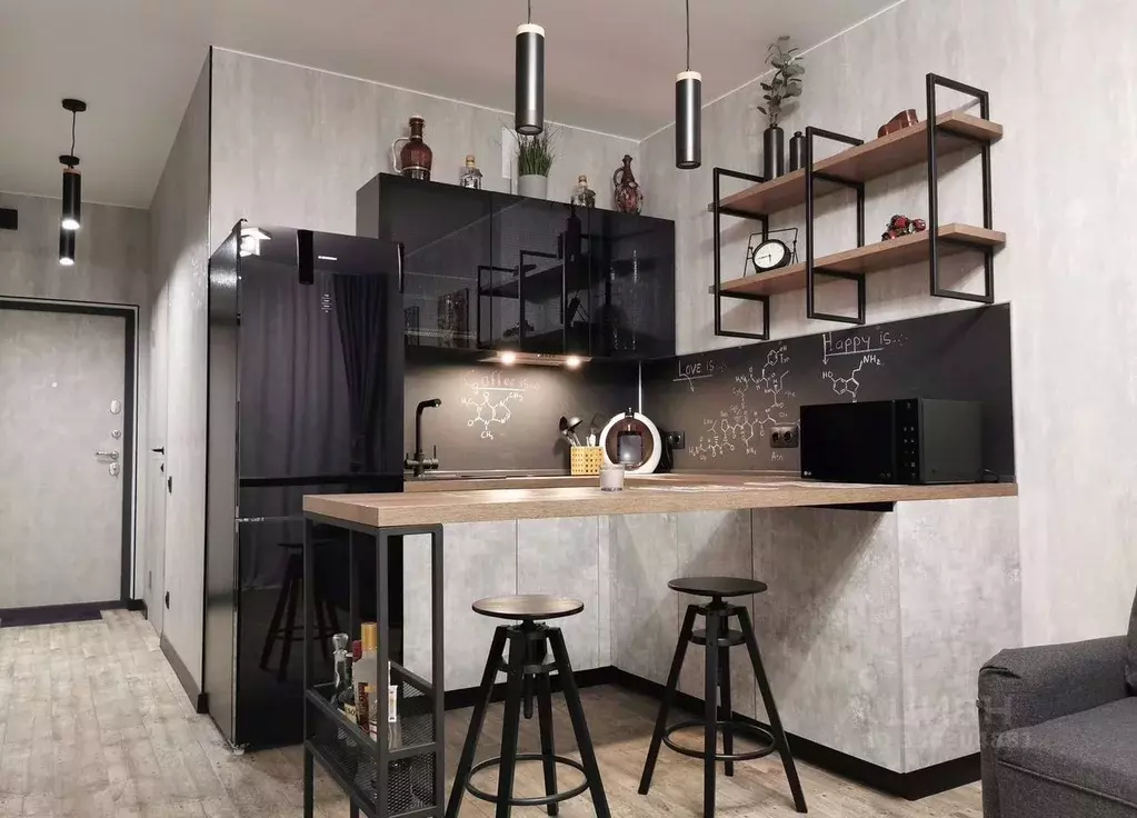 Студия Московская область, Мытищи ул. Академика Каргина, 23А (26.0 м) - Фото 1
