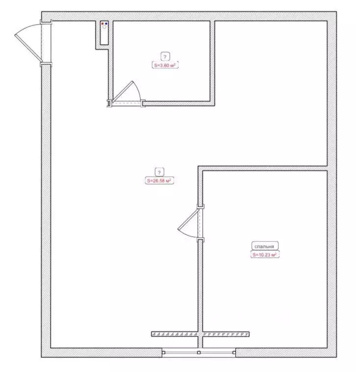1-к кв. Краснодарский край, Краснодар Центральный мкр, ул. Щорса, 10 ... - Фото 1