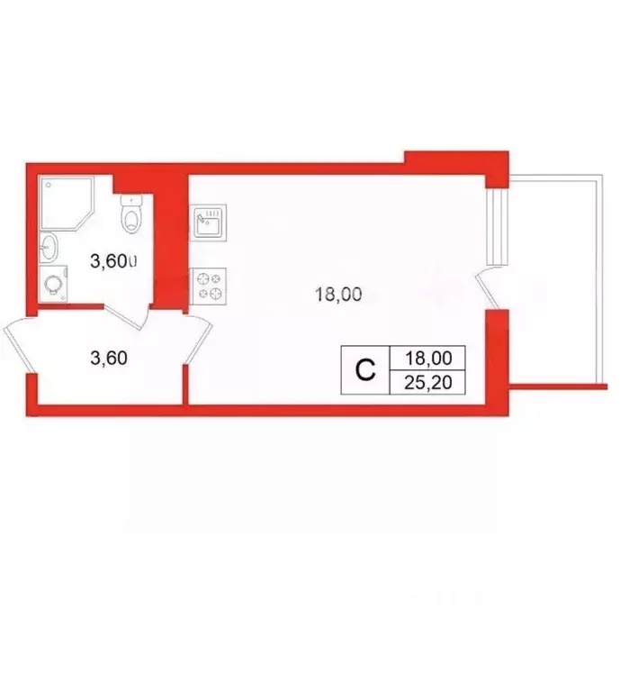 Студия Санкт-Петербург Усть-Славянка тер., просп. Советский, 34к2 ... - Фото 2