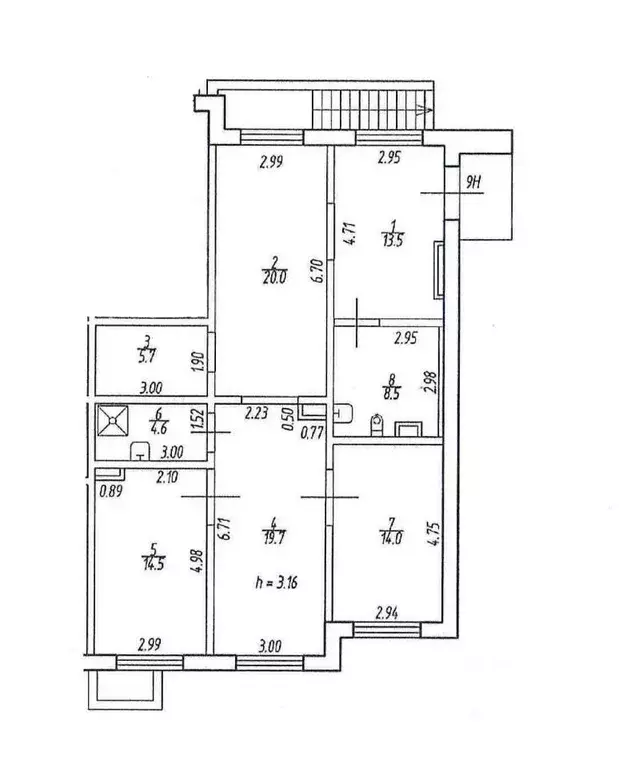 Помещение свободного назначения в Санкт-Петербург Северный просп., 125 ... - Фото 2