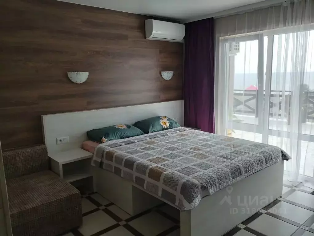 Комната Крым, Феодосия муниципальный округ, Курортное пгт ул. ... - Фото 0