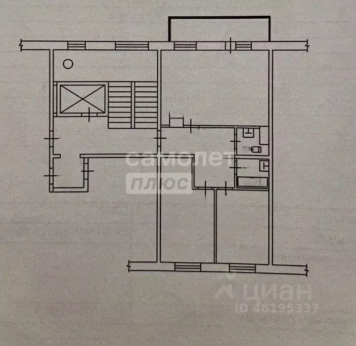 3-к кв. Иркутская область, Иркутск ул. Баумана, 207 (73.4 м) - Фото 0