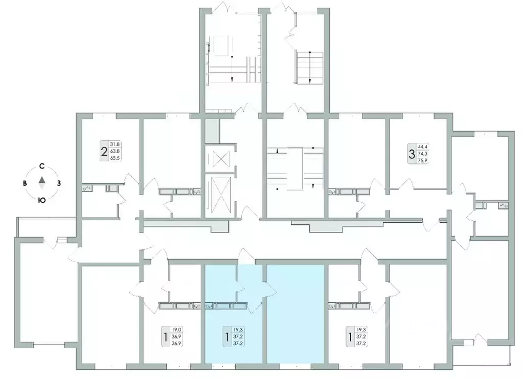 1-к кв. Воронежская область, Воронеж ул. Шидловского, 28 (37.2 м) - Фото 2