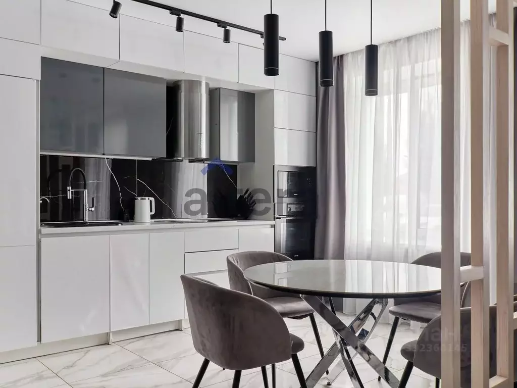 1-к кв. Татарстан, Казань ул. Фикрята Табеева, 1 (60.4 м) - Фото 1