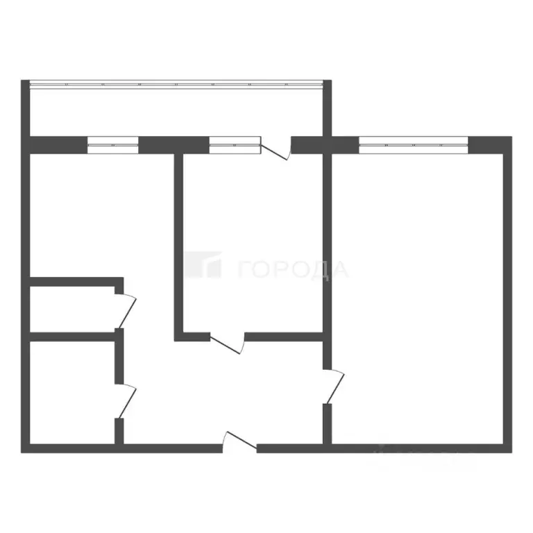 2-к кв. Алтайский край, Барнаул ул. Энтузиастов, 23 (50.0 м) - Фото 2