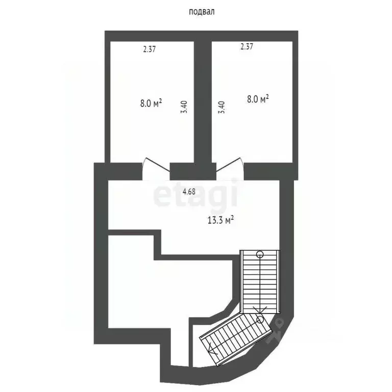 5-к кв. Крым, Евпатория городской округ, Заозерное пгт ул. Юбилейная, ... - Фото 2