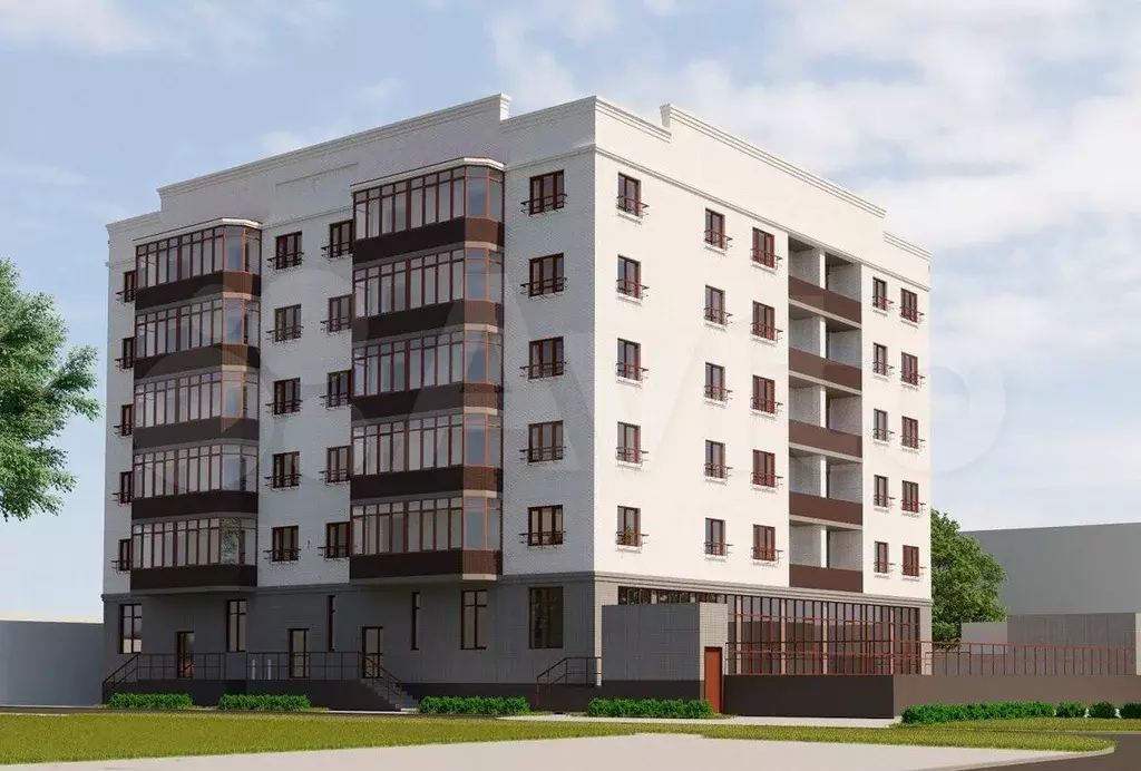2-к. квартира, 71 м, 4/6 эт. - Фото 1
