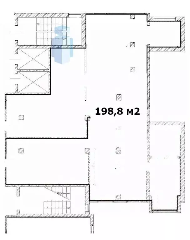 Офис в Нижегородская область, Нижний Новгород ул. Пискунова, 29 (199 ... - Фото 1