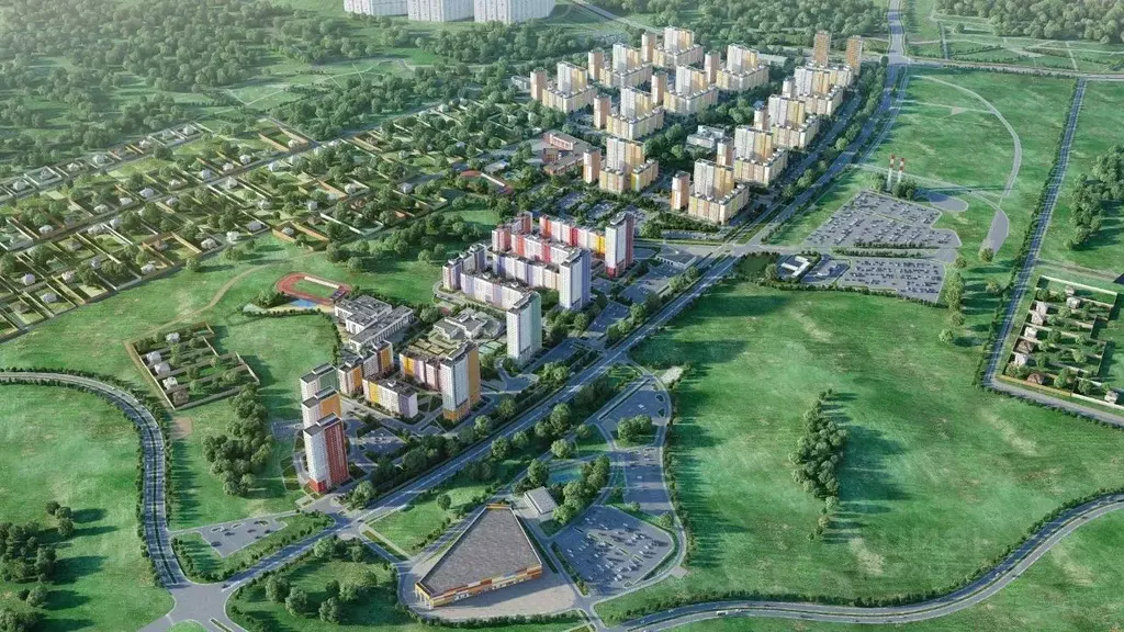 1-к кв. Нижегородская область, Нижний Новгород Кузнечиха Город жилой ... - Фото 1