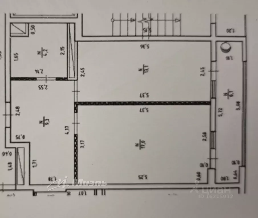 1-к кв. Севастополь Гагаринский муниципальный округ, ул. Военных ... - Фото 2