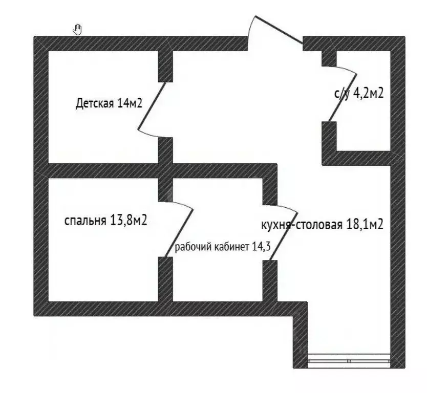 3-к кв. Краснодарский край, Геленджик ул. Витебская, 8к11 (68.0 м) - Фото 1