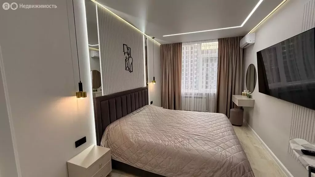 2-комнатная квартира: Владикавказ, улица Астана Кесаева, 48Дк1 (80 м) - Фото 0