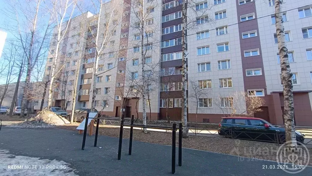 2-к кв. Ленинградская область, Всеволожск Ленинградская ул., 34/82 ... - Фото 1