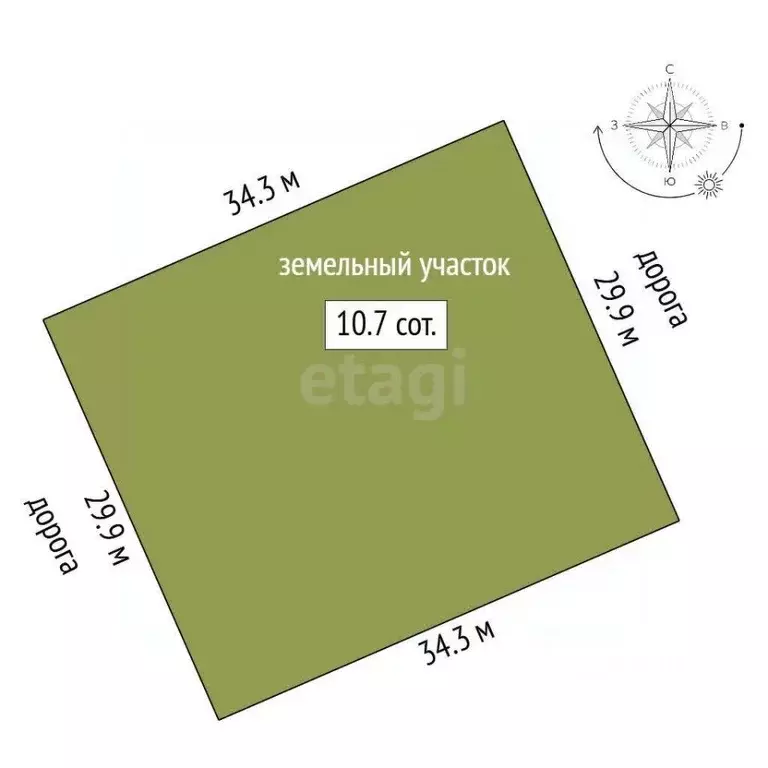 Участок в Свердловская область, Сысертский муниципальный округ, пос. ... - Фото 2