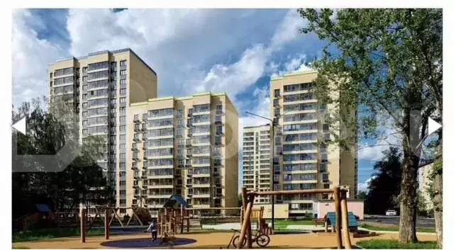 1-к. квартира, 29 м, 4/17 эт. - Фото 0