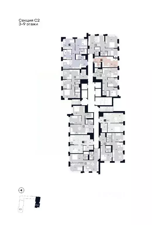 1-к кв. Москва Лодочная ул., 27К2 (48.8 м) - Фото 1