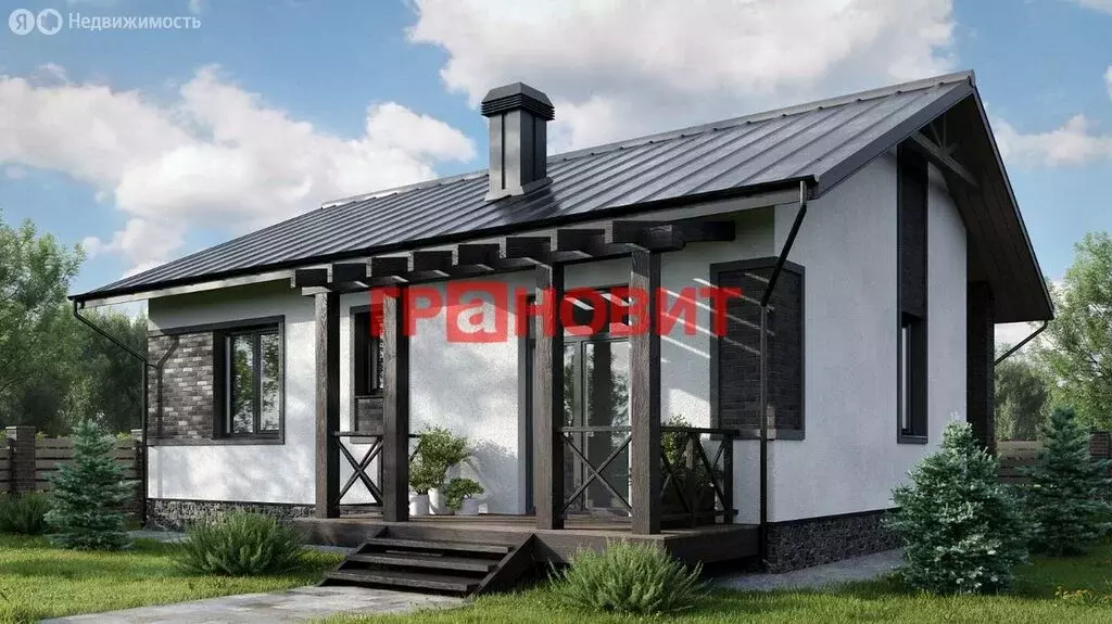 Дом в Каменский сельсовет, микрорайон Гармония, 4-я улица, 48 (90 м) - Фото 1