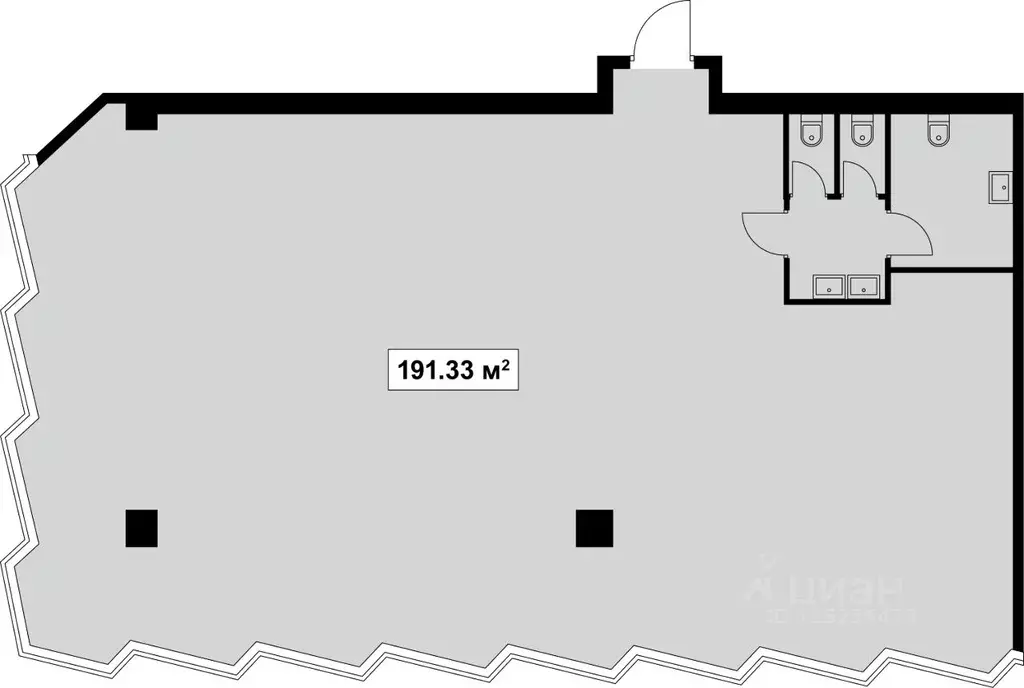 Офис в Москва проезд 17-й Марьиной рощи, 6 (191 м) - Фото 1