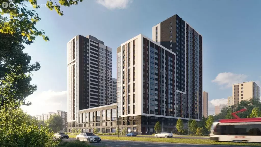 2-комнатная квартира: Екатеринбург, улица Викулова, 24 (70.6 м) - Фото 2