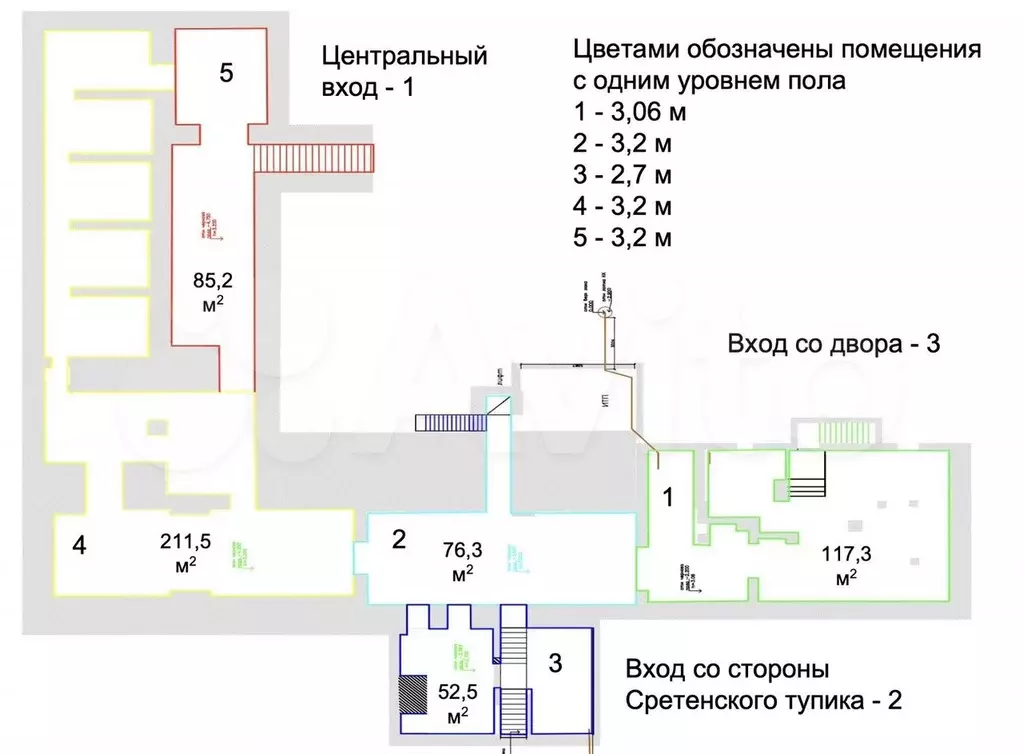 Продажа ПСН 543 кв.м, цао - Фото 0