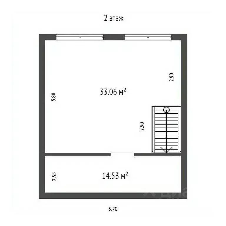 Таунхаус в Красноярский край, Дивногорск проезд Нижний, 6 (121 м) - Фото 2