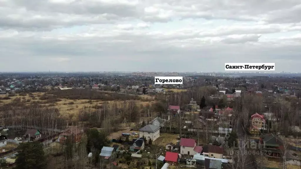 Участок в Санкт-Петербург Горелово тер., ул. Дачная, 175 (18.0 сот.) - Фото 1