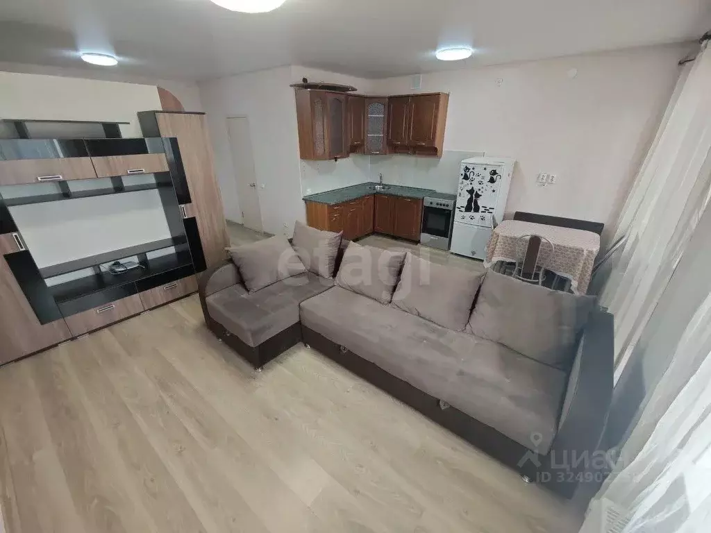 Студия Курганская область, Курган Заозерный жилрайон, 16-й мкр, 12 ... - Фото 2