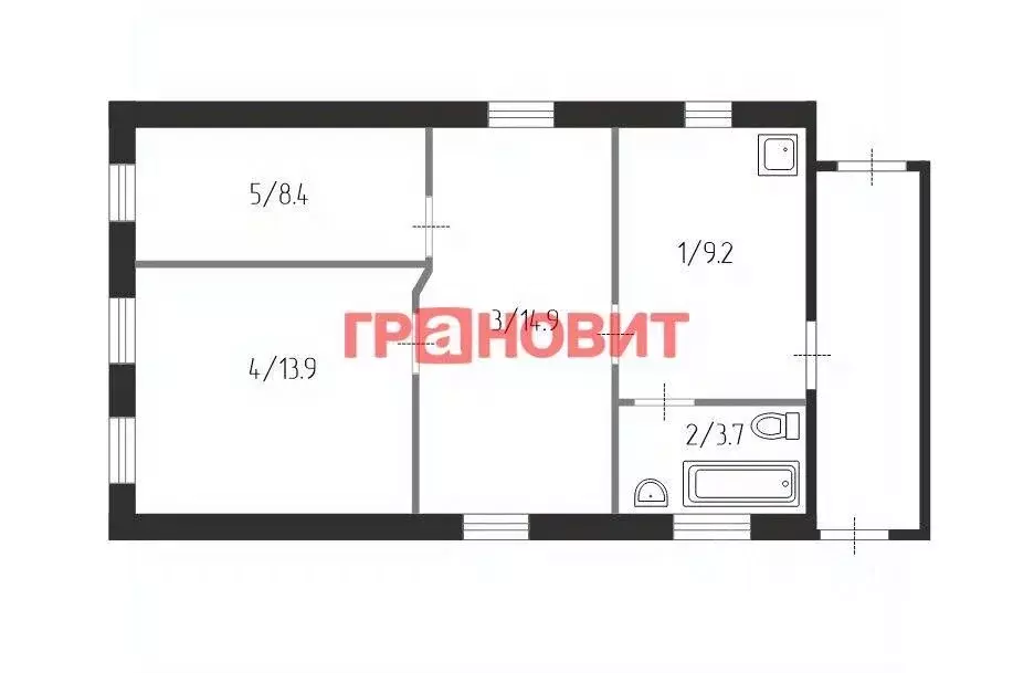 Дом в Новосибирская область, Новосибирск Мелиоративная ул., 34 (50 м) - Фото 1