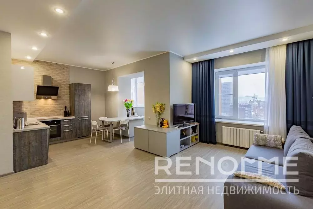 1-к кв. Ростовская область, Ростов-на-Дону Пушкинская ул. (45.0 м) - Фото 2