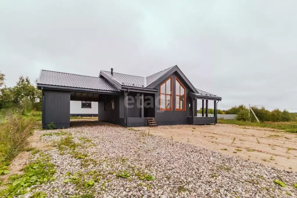 Дом в Вологодская область, пос. Грибково ул. Тимофеевская, 30 (95 м) - Фото 1