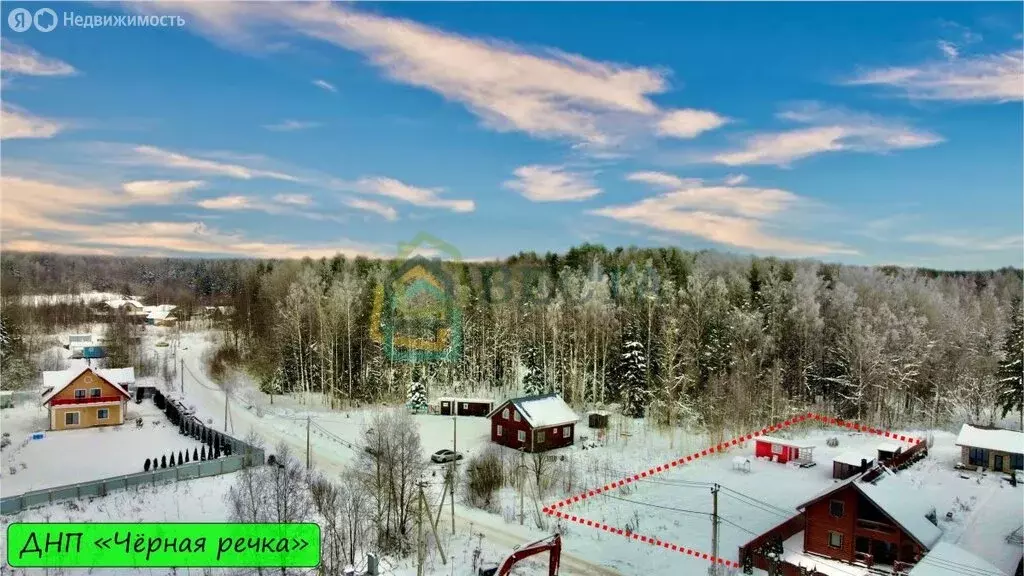 Участок в деревня Аннолово, Чернореченская улица (12.26 м) - Фото 1