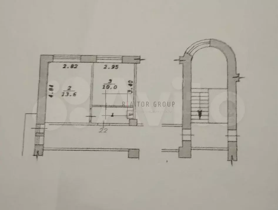 2-к. квартира, 28 м, 5/5 эт. - Фото 0