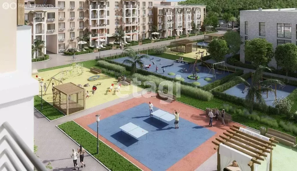 Квартира-студия: Сукко, Мирная улица, 11к3 (22.3 м) - Фото 1