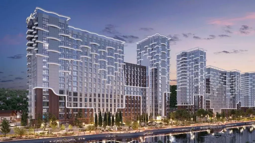 3-к кв. Краснодарский край, Сочи Краснодонская ул., 46 (74.23 м) - Фото 1