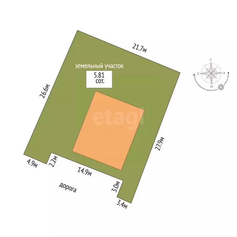 Дом в Мордовия, Саранск ул. Кутузова, 3 (120 м) - Фото 1