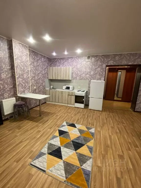 Студия Тюменская область, Тюмень Войновка мкр, ул. Энергостроителей, ... - Фото 1