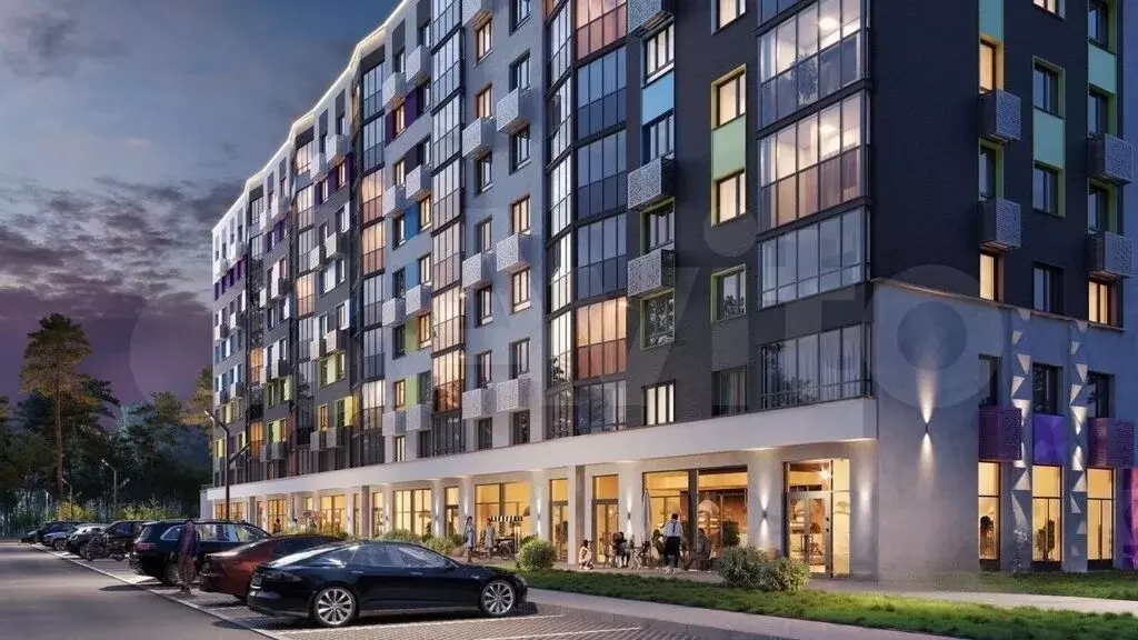 2-к. квартира, 68 м, 1/9 эт. - Фото 1