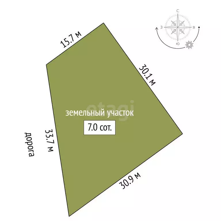 Участок в Ленинградская область, Всеволожск (7 м) - Фото 2