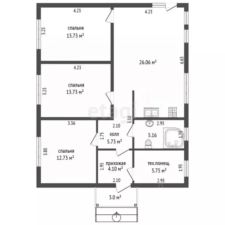 Дом в Московская область, Истра муниципальный округ, д. Загорье, ... - Фото 1
